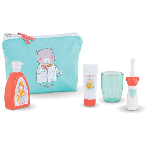 corolle set de soin pour poupee dans un sac mon grand poupon