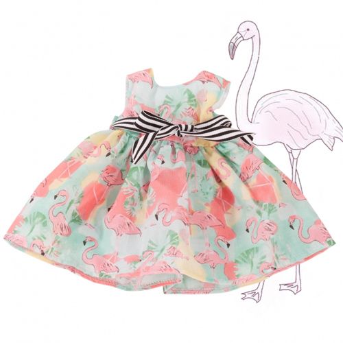 Robe avec flamant rose sale