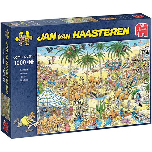 groot Anemoon vis Zeeziekte jan van haasteren puzzel de oase - 1000st | ilovespeelgoed.nl
