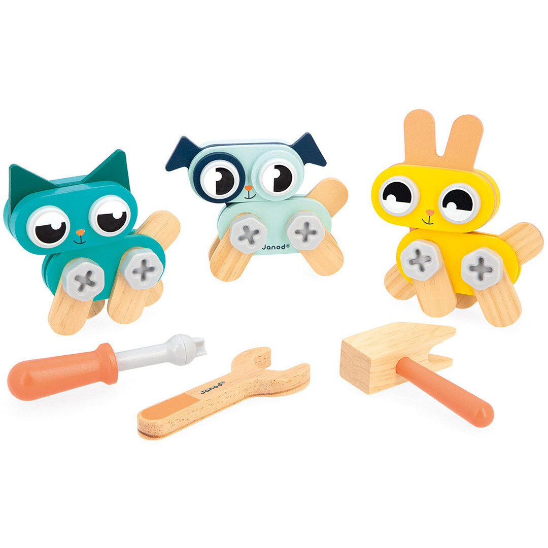 janod bouwset dieren brico kids ilovespeelgoed