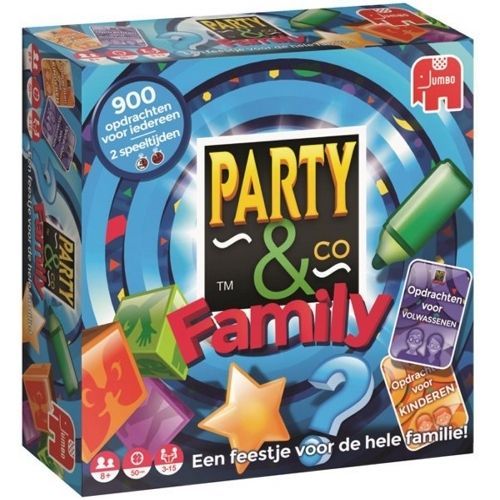 Afwezigheid Aap Kort geleden jumbo gezelschapsspel party & co - family | ilovespeelgoed.nl
