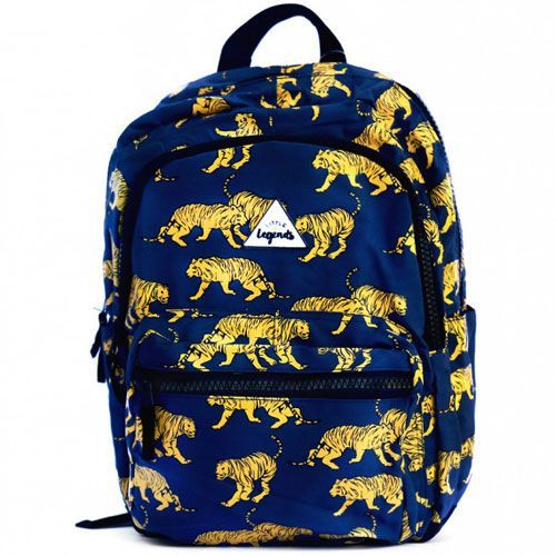 little legends rugzak met regenhoes medium tijger blauw 38 cm ilovespeelgoed