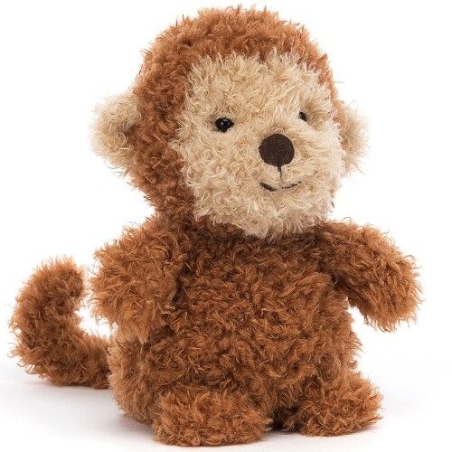 jellycat singe peluche petit singe 18 cm ilovejouets