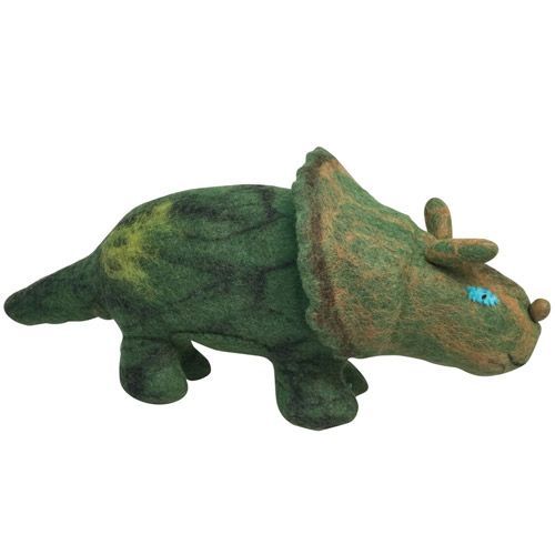 Papoose Toys Knuffeldino Triceratops
