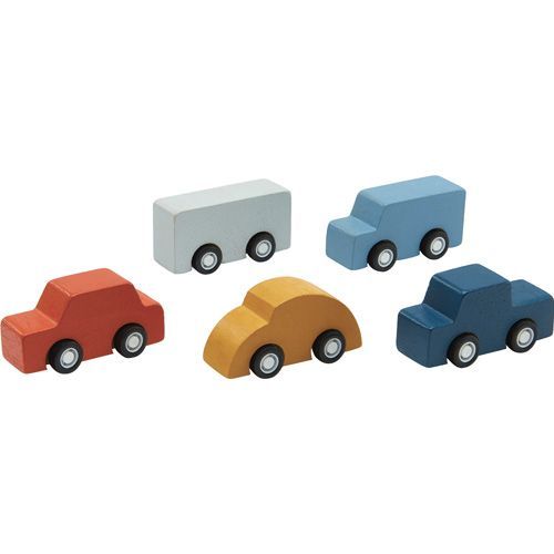 Speeltoestellen kapitalisme Tweede leerjaar plan toys mini auto's | ilovespeelgoed.nl
