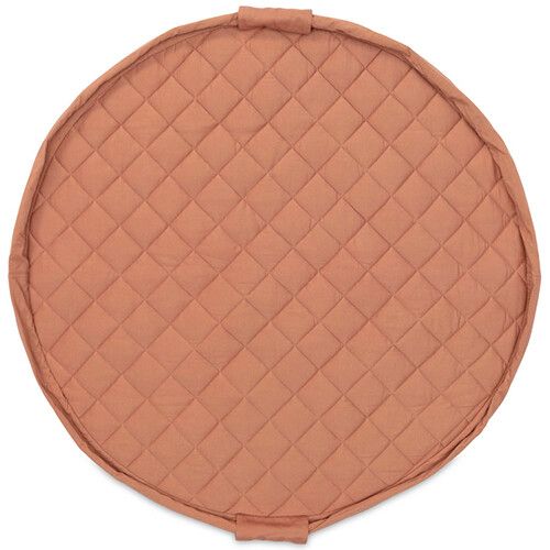 play go soft baby speelkleed en reistas organic tawny brown