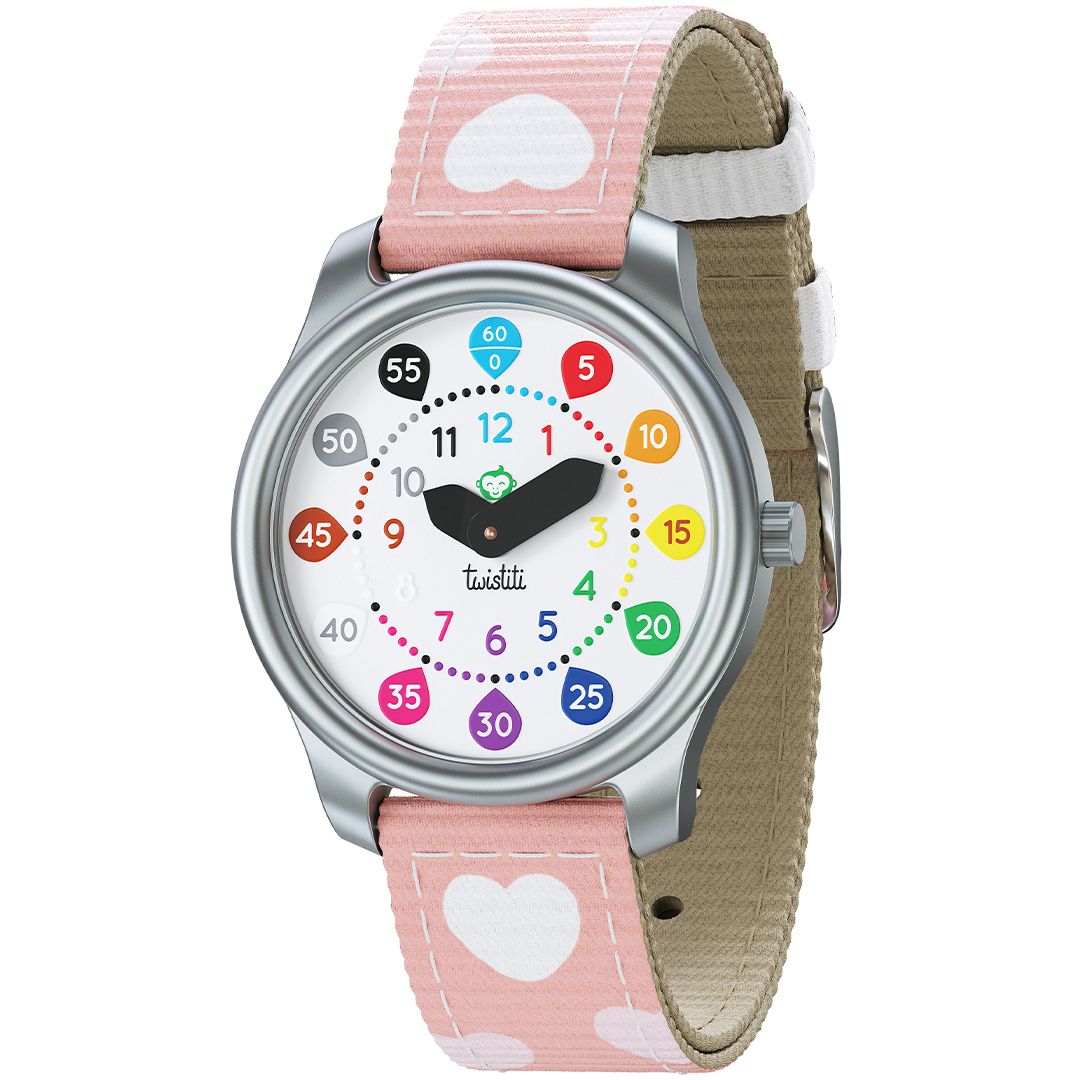 twistiti kinderhorloge nummers hearts ilovespeelgoed