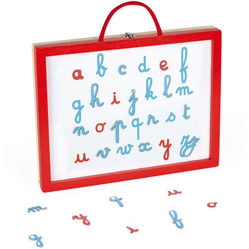 janod magneetkoffer 4-in-1 letters leren