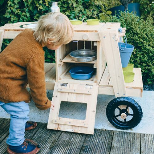 small foot cuisine d'extérieur et cuisine à boue pour enfants