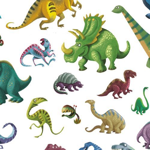 djeco stickers dinosaurussen - 160st