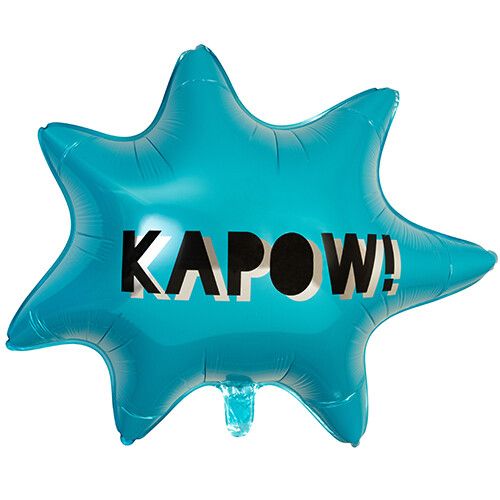 meri meri reuze folieballon - kapow!