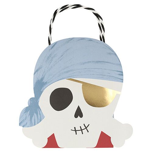 meri meri feesttasjes piraten - 8st
