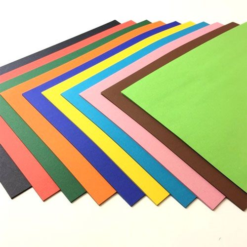 aurora knutselpapier 120g in 10 kleuren - 100 vellen