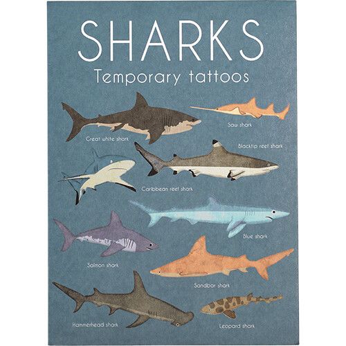 rex london tattoos sharks