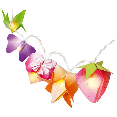 4m set origami lichtjes slinger