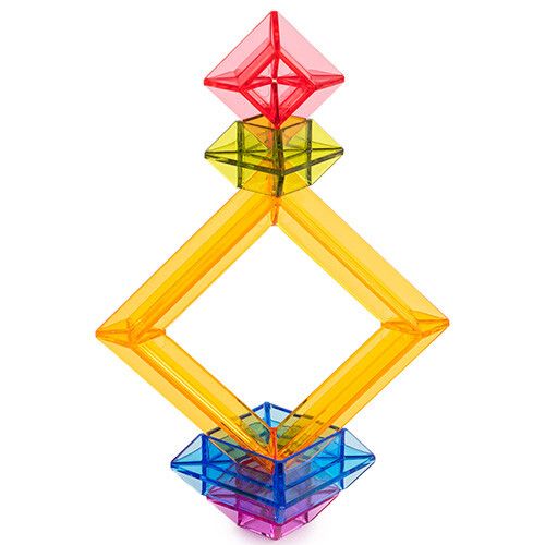 miniland transparante stapelpyramides - 25st