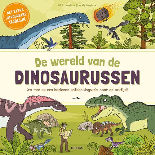 uitgeverij deltas de wereld van de dinosaurussen