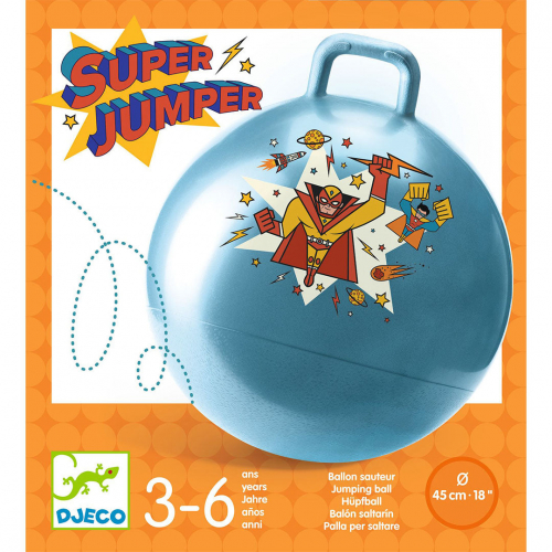 djeco skippybal super jumper - 45 cm