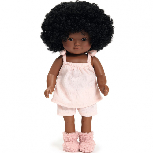 djeco poppenkledingset pomea lovely - lune - 32 cm