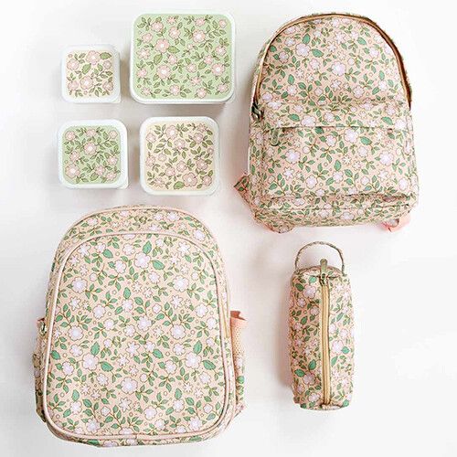 a little lovely company lunchbox set - blossom - 4st