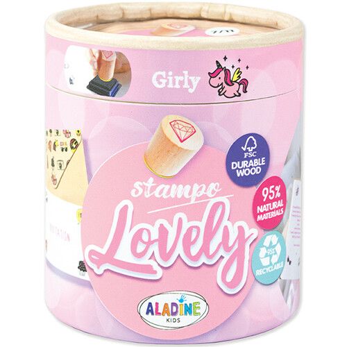 aladine stempels lovely - city girly - 15st