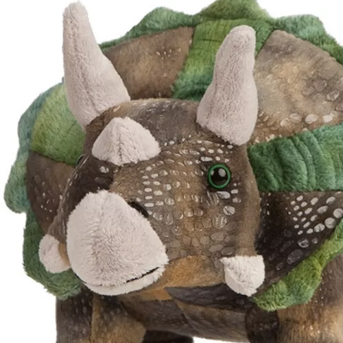 living nature knuffeldino triceratops - 25 cm