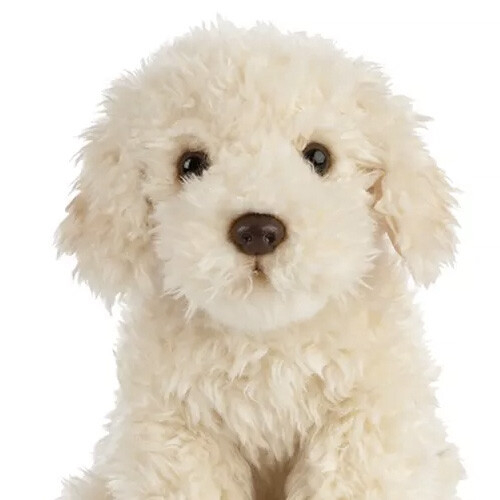 living nature knuffelhond labradoodle - 20 cm  