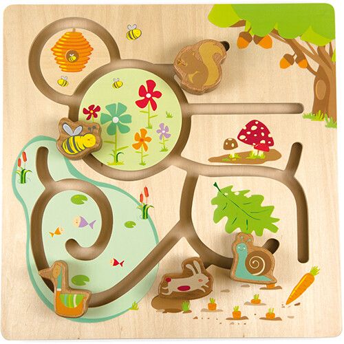 andreu toys schuifpuzzel bos