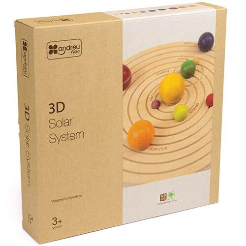 andreu toys système solaire sensoriel 3D