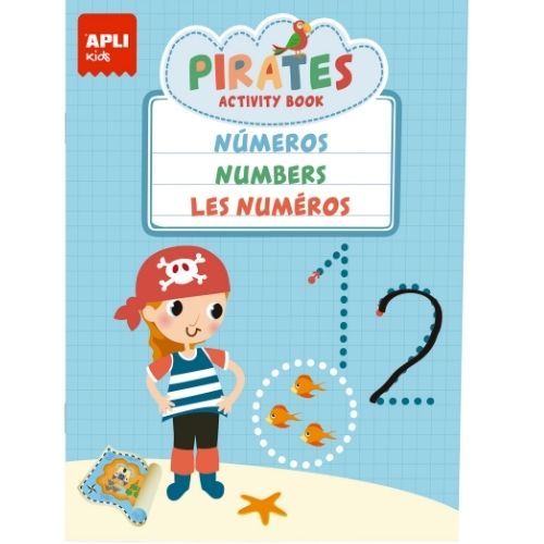 apli kids uitwisboeken piraten - 3st