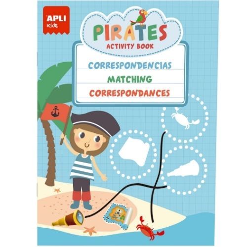 apli kids uitwisboeken piraten - 3st
