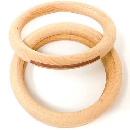 grapat ringen naturel - 13 cm (3st)