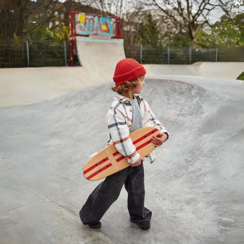 banwood kinderskateboard red