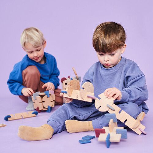 bavvic bouwset builder - 48st