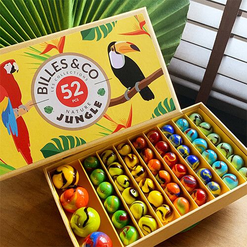billes & co knikkers box - jungle 2 - 52st