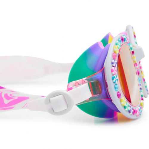 bling2o lunettes de natation bande lumineuse - ruban arc-en-ciel