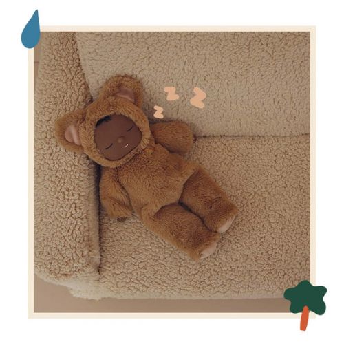 olli ella lappenpop cozy dinkum doll - teddy mini - 32 cm 