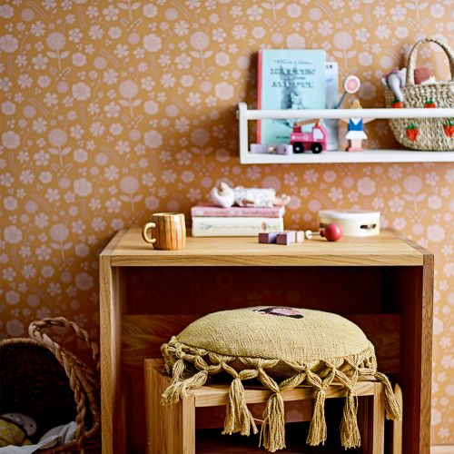 bloomingville kapstok & wandplank mignus 60 cm
