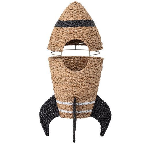 bloomingville opbergmand met deksel - raket - 68,5 cm