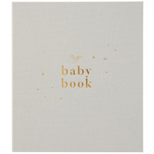 blush and gold invulboek my baby book - misty