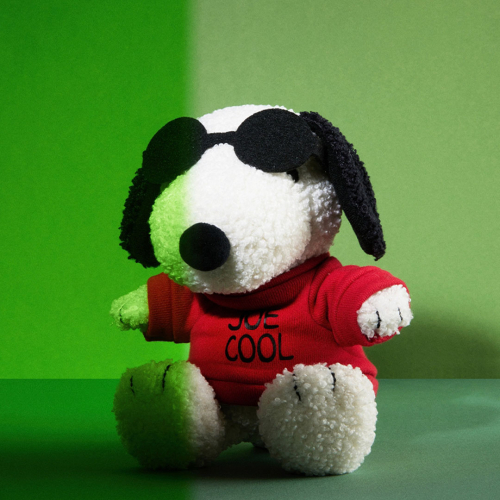 bon ton toys knuffelhond snoopy joe cool - 20 cm