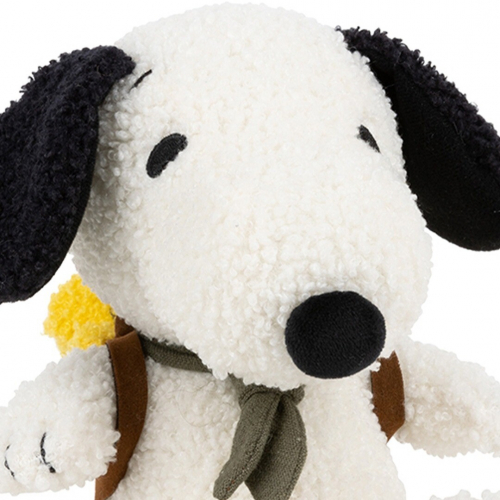 bon ton toys knuffelhond snoopy met rugzak - 20 cm 
