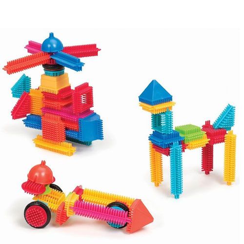 bristle blocks bouwset - 56st