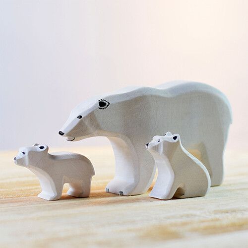 bumbu toys ijsbeerwelp - 7,5 cm 