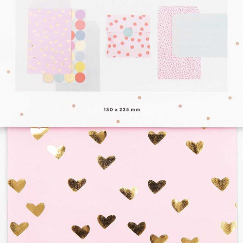 cadeauzakjes - roze - 20st
