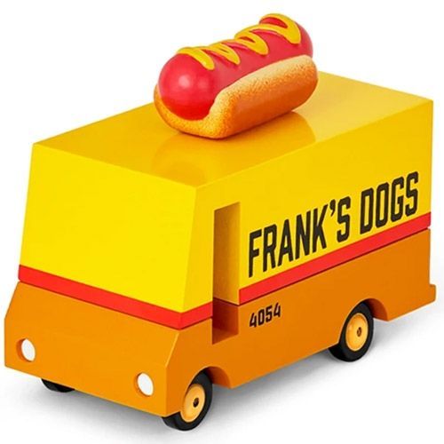 candylab candyvan camion de hot dogs