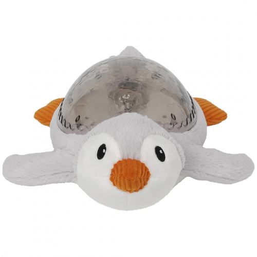 cloud.b knuffelpinguin met nachtlamp en geluid