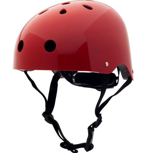 coconuts helmets kinderhelm ruby red plain  - m