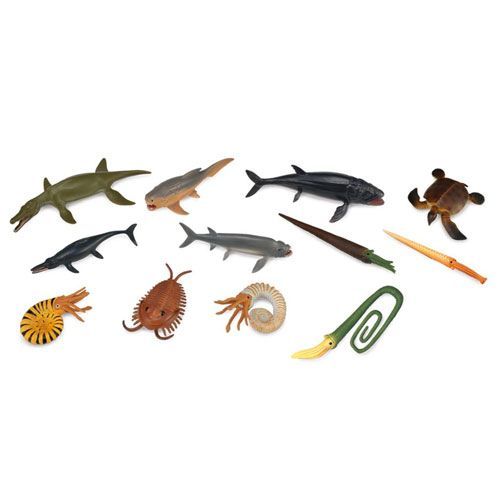 collecta mini prehistorische zeedieren 7-11 cm (12st)