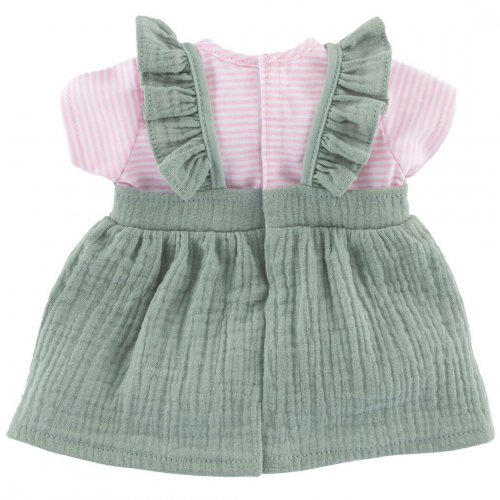 corolle poppenoutfit jurk en t-shirt voor babypop - 36 cm